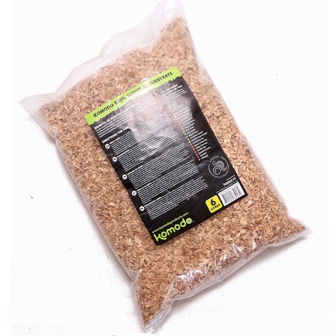 Komodo Fine Beech Chips 6l - zrębki bukowe drobne Komodo