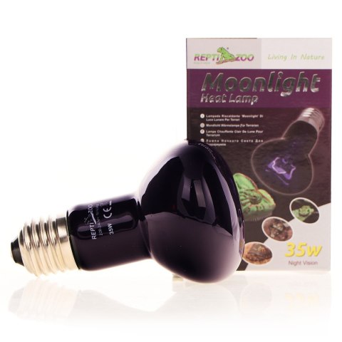 Repti-Zoo Moonlight Heat 35W - żarówka nocna grzewcza Repti-Zoo Repti-Zoo Moonlight Heat 35W - żarówka nocna grzewcza Repti-Zoo