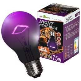 Repti-Zoo Night Heat Bulb 75W - żarówka grzewcza nocna Repti-Zoo