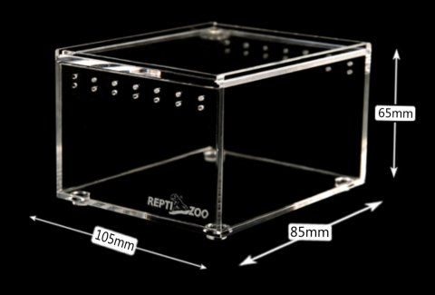 Repti-Zoo Terrarium z akrylu 10x8x6 cm Repti-Zoo Repti-Zoo Terrarium z akrylu 10x8x6 cm Repti-Zoo