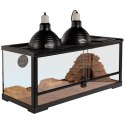 Resun ReptiSet Comfort DUO - zestaw terrarystyczny 75x30x30cm Resun