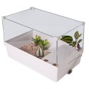 Sunsun Turtle Water Box L - akwarium dla żółwia z wyspą i filtrem SunSun