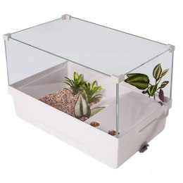 Sunsun Turtle Water Box L - akwarium dla żółwia z wyspą i filtrem SunSun
