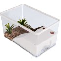 Sunsun Turtle Water Box M - akwarium dla żółwia z wyspą i filtrem SunSun