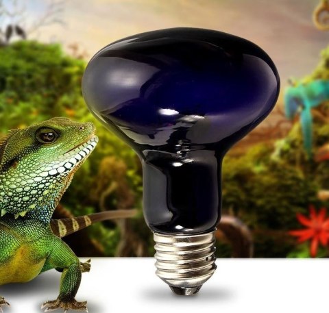 Super Reptile Black Moonlight 75W - żarówka grzewcza Super reptile Super Reptile Black Moonlight 75W - żarówka grzewcza Super reptile