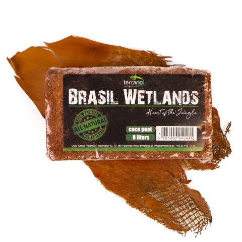Terrario Brasil Wetlands 7l 650g - podłoże z włókien kokosa Terrario Terrario Brasil Wetlands 7l 650g - podłoże z włókien kokosa Terrario