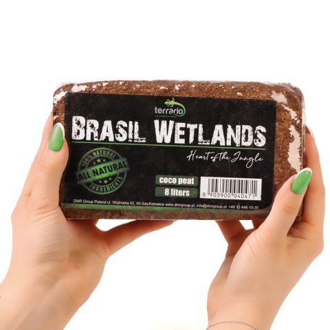 Terrario Brasil Wetlands 7l 650g - podłoże z włókien kokosa Terrario Terrario Brasil Wetlands 7l 650g - podłoże z włókien kokosa Terrario