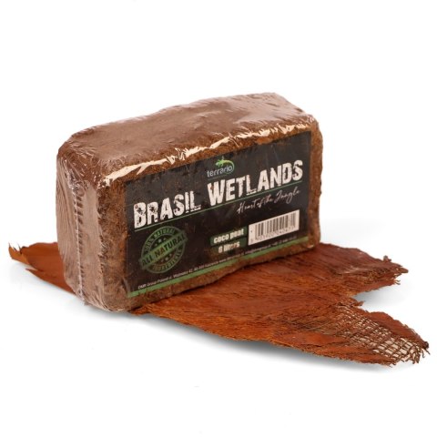 Terrario Brasil Wetlands 7l 650g - podłoże z włókien kokosa Terrario Terrario Brasil Wetlands 7l 650g - podłoże z włókien kokosa Terrario
