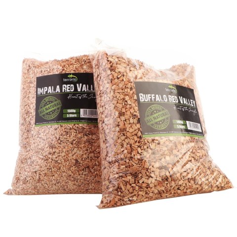Terrario Buffalo Red Valley 5l - średnie zrębki olcha Terrario Terrario Buffalo Red Valley 5l - średnie zrębki olcha Terrario