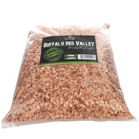 Terrario Buffalo Red Valley 5l - średnie zrębki olcha Terrario Terrario Buffalo Red Valley 5l - średnie zrębki olcha Terrario