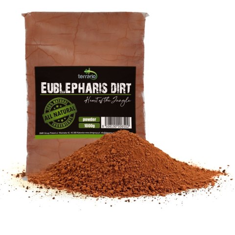 Terrario Eublepharis Dirt 1 kg - podłoże dla gekona lamparciego Terrario Terrario Eublepharis Dirt 1 kg - podłoże dla gekona lamparciego Terrario