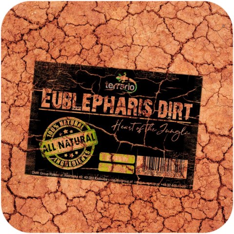 Terrario Eublepharis Dirt 1 kg - podłoże dla gekona lamparciego Terrario Terrario Eublepharis Dirt 1 kg - podłoże dla gekona lamparciego Terrario
