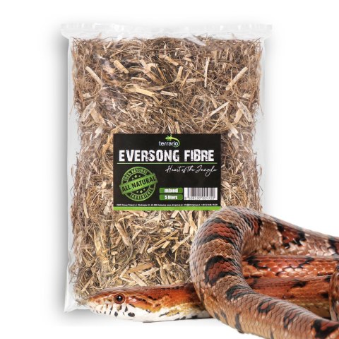 Terrario Eversong Fibre Mix 5l - mieszanka z słomy konopnej Terrario Terrario Eversong Fibre Mix 5l - mieszanka z słomy konopnej Terrario