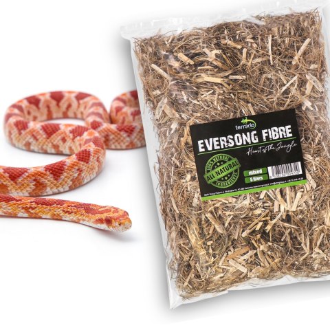 Terrario Eversong Fibre Mix 5l - mieszanka z słomy konopnej Terrario Terrario Eversong Fibre Mix 5l - mieszanka z słomy konopnej Terrario