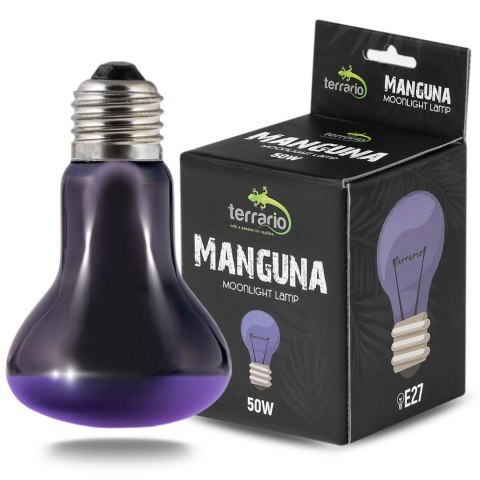 Terrario Manguna Moonlight Lamp - żarówka nocna 50W Terrario Terrario Manguna Moonlight Lamp - żarówka nocna 50W Terrario
