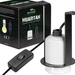 Terrario Muaritan Ceramic Socket - oprawka na żarówkę grzewczą z uchwytem Terrario