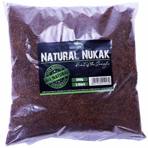 Terrario Natural Nukak 5l 500g - podłoże z włókien kokosa Terrario