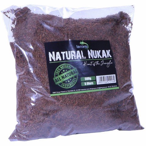 Terrario Natural Nukak 5l 500g - podłoże z włókien kokosa Terrario Terrario Natural Nukak 5l 500g - podłoże z włókien kokosa Terrario
