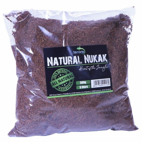 Terrario Natural Nukak 5l 500g - podłoże z włókien kokosa Terrario Terrario Natural Nukak 5l 500g - podłoże z włókien kokosa Terrario