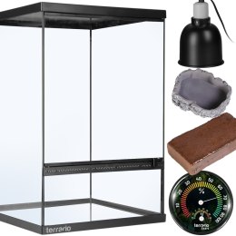 Terrario Oasis Verde 10 - terrarium 30x30x45 z zestawem Terrario