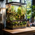 Terrario Oasis Verde 10 - terrarium 30x30x45 z zestawem Terrario