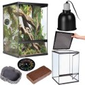 Terrario Oasis Verde 10 - terrarium 30x30x45 z zestawem Terrario