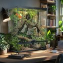 Terrario Oasis Verde 30 - terrarium 45x45x60 z zestawem Terrario
