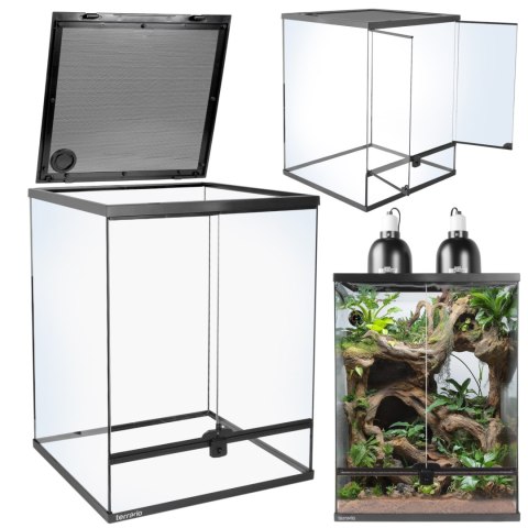 Terrario Oasis Verde 30 - terrarium 45x45x60 z zestawem Terrario Terrario Oasis Verde 30 - terrarium 45x45x60 z zestawem Terrario