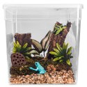 Terrario ReptiBox 19x19x19cm - przeźroczyste terrarium faunarium Terrario