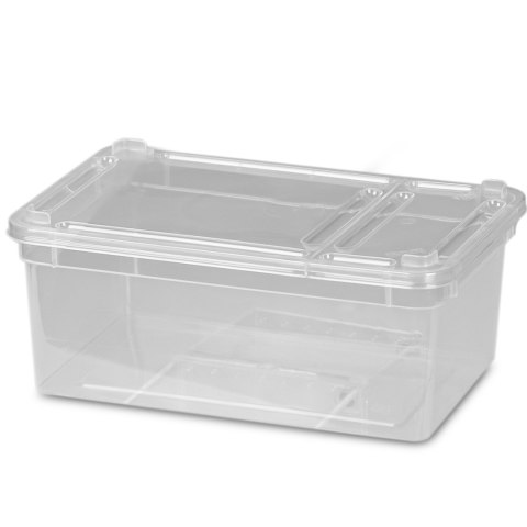 Terrario Reptiland 19x12x7,5cm - przeźroczyste terrarium faunarium Terrario Terrario Reptiland 19x12x7,5cm - przeźroczyste terrarium faunarium Terrario