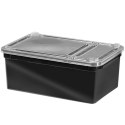Terrario Reptiland Black 19x12x7,5cm - czarne terrarium faunarium Terrario