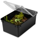 Terrario Reptiland Black 19x12x7,5cm - czarne terrarium faunarium Terrario