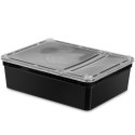 Terrario Reptiland Black 25x19x7,5cm - czarne terrarium faunarium Terrario