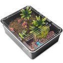 Terrario Reptiland Black 25x19x7,5cm - czarne terrarium faunarium Terrario