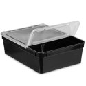 Terrario Reptiland Black 25x19x7,5cm - czarne terrarium faunarium Terrario