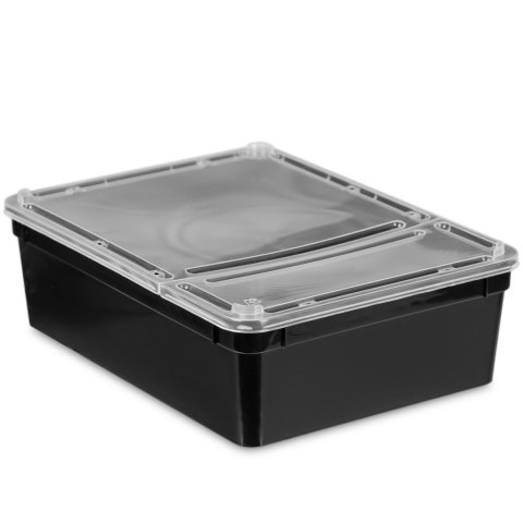 Terrario Reptiland Black 25x19x7,5cm - czarne terrarium faunarium Terrario Terrario Reptiland Black 25x19x7,5cm - czarne terrarium faunarium Terrario
