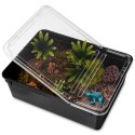 Terrario Reptiland Black 25x19x7,5cm - czarne terrarium faunarium Terrario