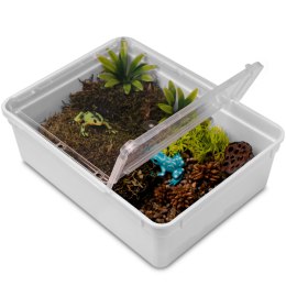 Terrario Reptiland White 25x19x7,5cm - białe terrarium faunarium Terrario