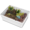 Terrario Reptiland White 25x19x7,5cm - białe terrarium faunarium Terrario