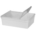 Terrario Reptiland White 25x19x7,5cm - białe terrarium faunarium Terrario