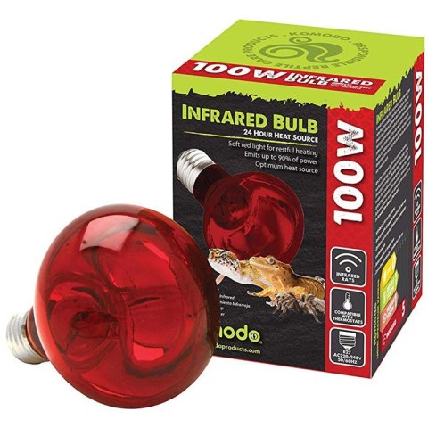 Komodo Infrared 75W - żarówka grzewcza podczerwona Komodo Komodo Infrared 75W - żarówka grzewcza podczerwona Komodo