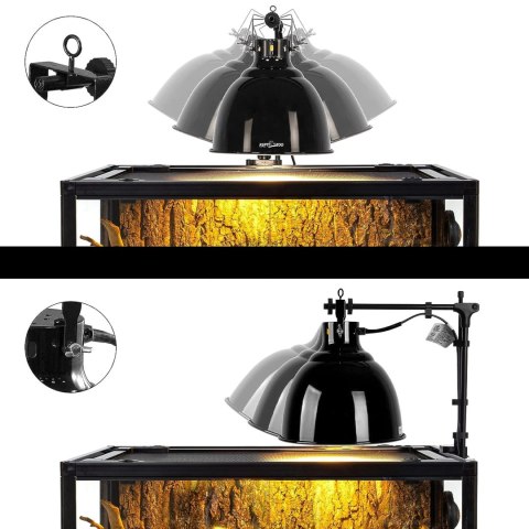 Repti-Zoo Big Multi Dome - klosz i oprawka terrarystyczna Repti-Zoo Repti-Zoo Big Multi Dome - klosz i oprawka terrarystyczna Repti-Zoo