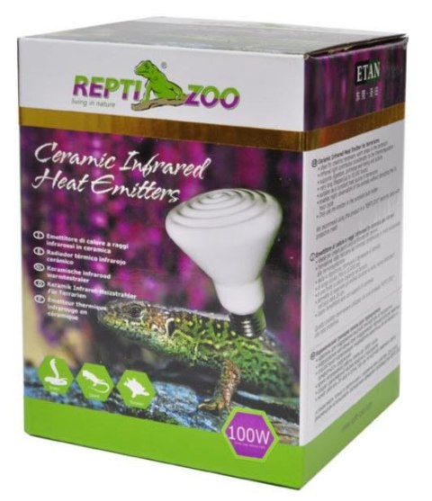 Repti-Zoo Ceramiczny emiter ciepła 100W Repti-Zoo Repti-Zoo Ceramiczny emiter ciepła 100W Repti-Zoo