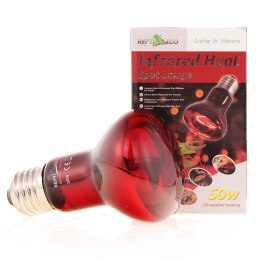Repti-Zoo Infrared Heat 50W - żarówka grzewcza podczerwona Repti-Zoo