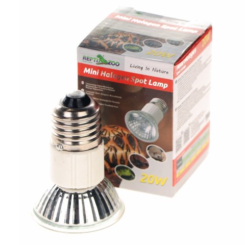 Repti-Zoo Mini Halogen Spot 20W - mały halogen grzewczy Repti-Zoo Repti-Zoo Mini Halogen Spot 20W - mały halogen grzewczy Repti-Zoo