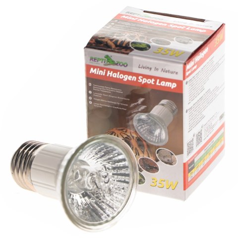 Repti-Zoo Mini Halogen Spot 35W - mały halogen grzewczy Repti-Zoo Repti-Zoo Mini Halogen Spot 35W - mały halogen grzewczy Repti-Zoo