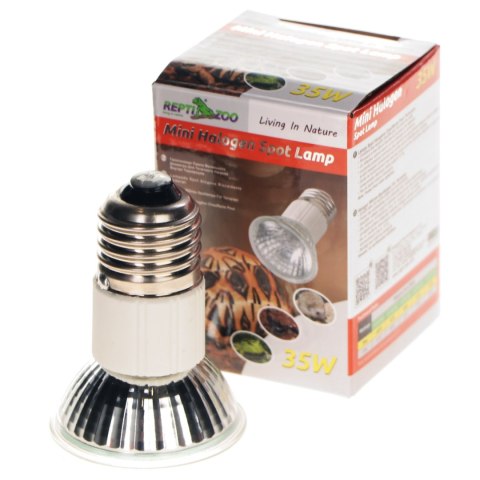 Repti-Zoo Mini Halogen Spot 35W - mały halogen grzewczy Repti-Zoo Repti-Zoo Mini Halogen Spot 35W - mały halogen grzewczy Repti-Zoo