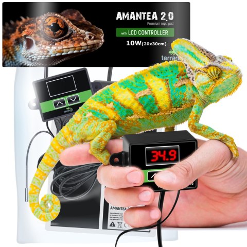 Terrario Amantea 2.0 10W - mata grzewcza z termostatem Terrario Terrario Amantea 2.0 10W - mata grzewcza z termostatem Terrario