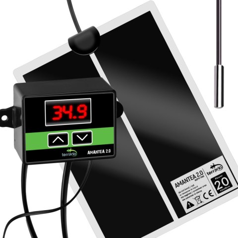 Terrario Amantea 2.0 20W - mata grzewcza z termostatem Terrario