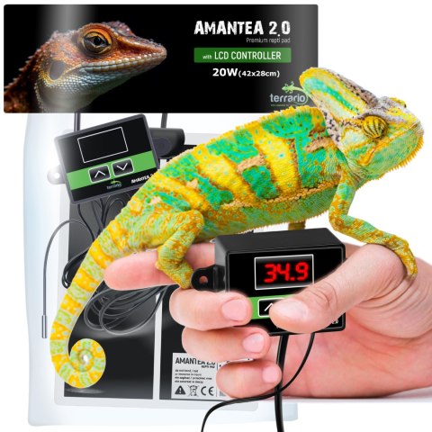 Terrario Amantea 2.0 20W - mata grzewcza z termostatem Terrario Terrario Amantea 2.0 20W - mata grzewcza z termostatem Terrario